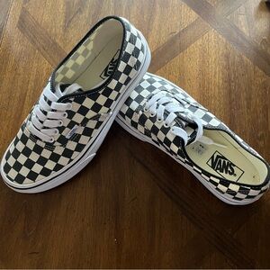 Vans | Checkered Lace Up Sneakers